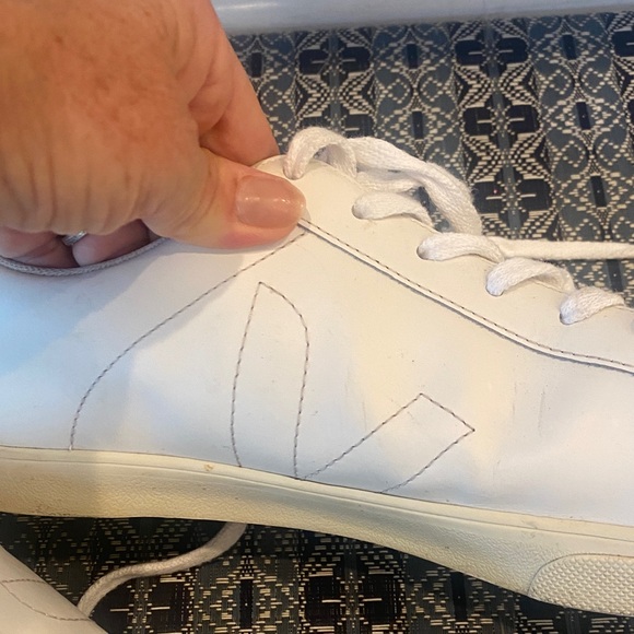 Veja Mens Explar White and Cream Sneakers sz 12.5 - Picture 3 of 7